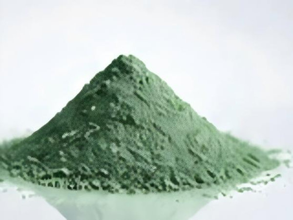 Fine perovskite oxide powder prepared for ceramic and electrode processing.