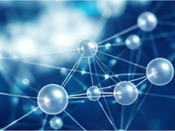 Abstract atomic network representing tunable electronic and ionic transport in perovskite oxides.
